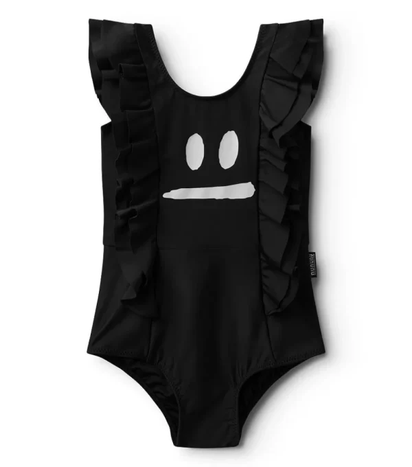 NUNUNU Ruffled Smirk Swimsuit