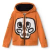 NUNUNU Silou Skull Light Zip Hoodie