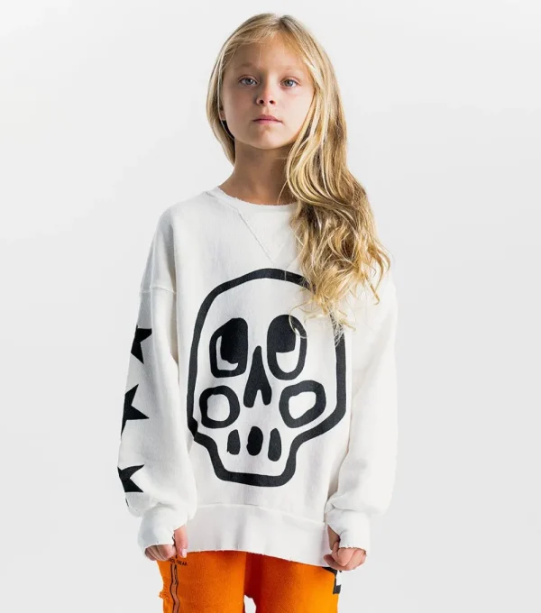 NUNUNU Silou Skull Sweatshirt