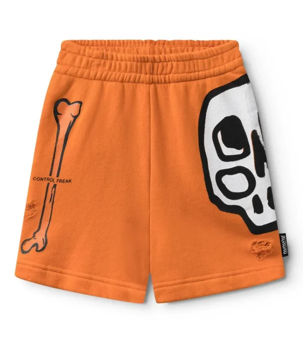 NUNUNU Silou Skull Sweatshorts