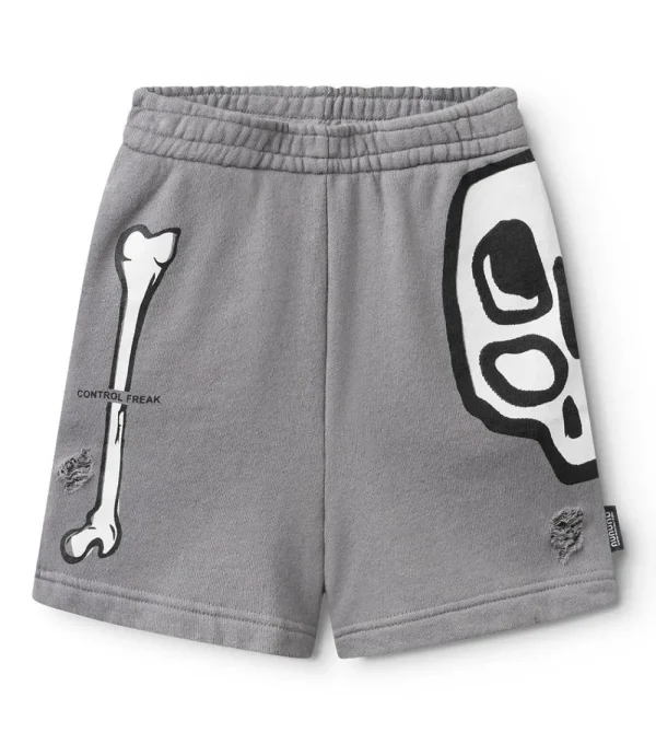 NUNUNU Silou Skull Sweatshorts