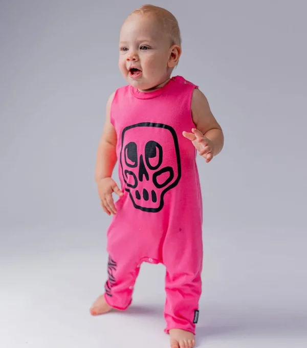 NUNUNU Silou Skull Tank Overall