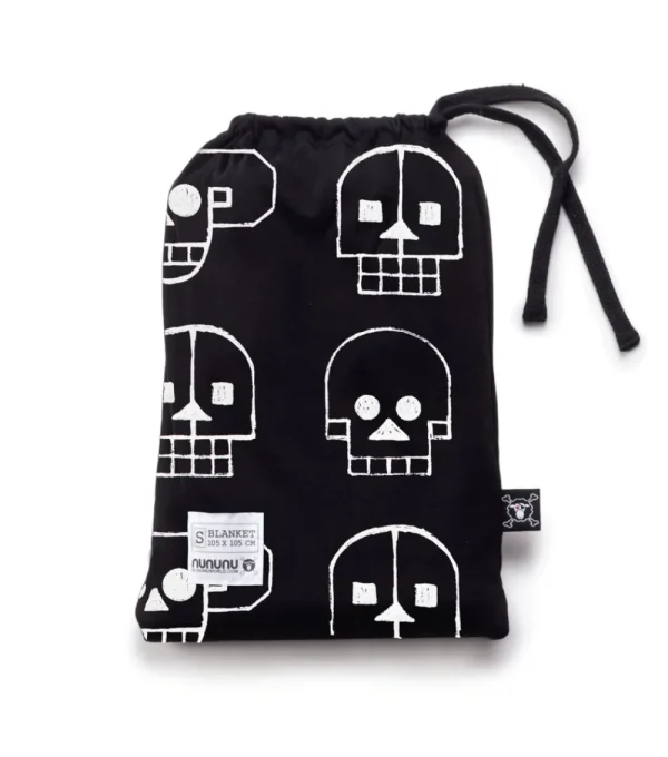 NUNUNU Skull Robot Blanket