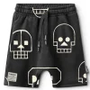 NUNUNU Skull Robot Shorts