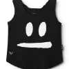 NUNUNU Smirk Muslin Tank Top