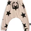 NUNUNU Soft Faded Star Baggy Pants