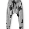 NUNUNU Soft Faded Star Baggy Pants