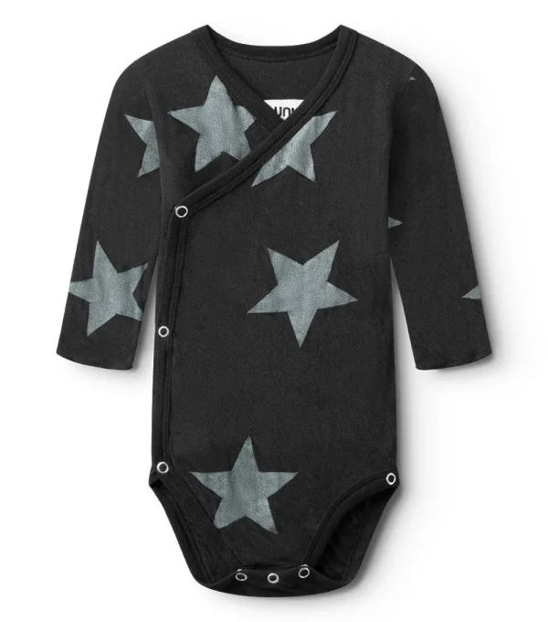 NUNUNU Soft Star Envelope Onesie