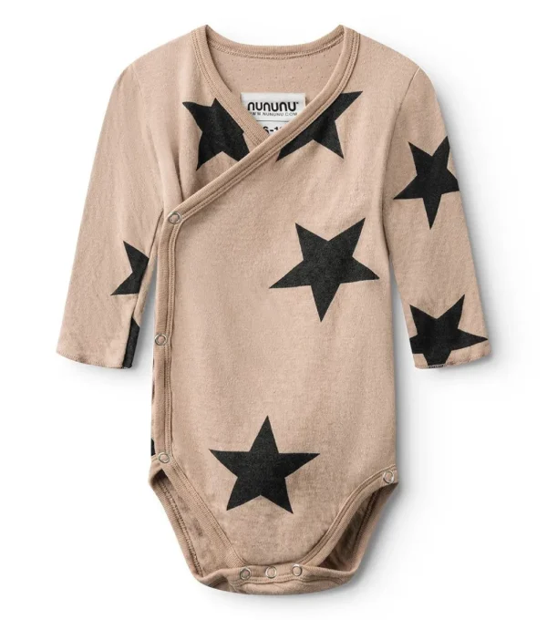 NUNUNU Soft Star Envelope Onesie