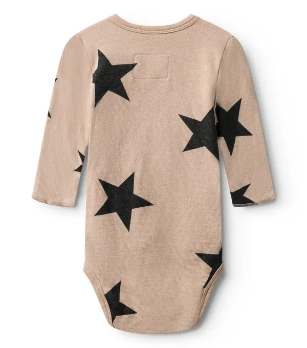 NUNUNU Soft Star Envelope Onesie