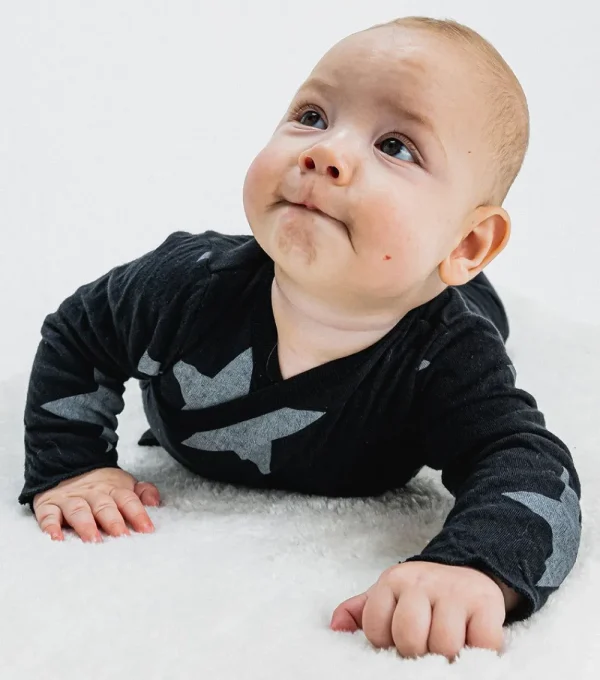 NUNUNU Soft Star Envelope Onesie