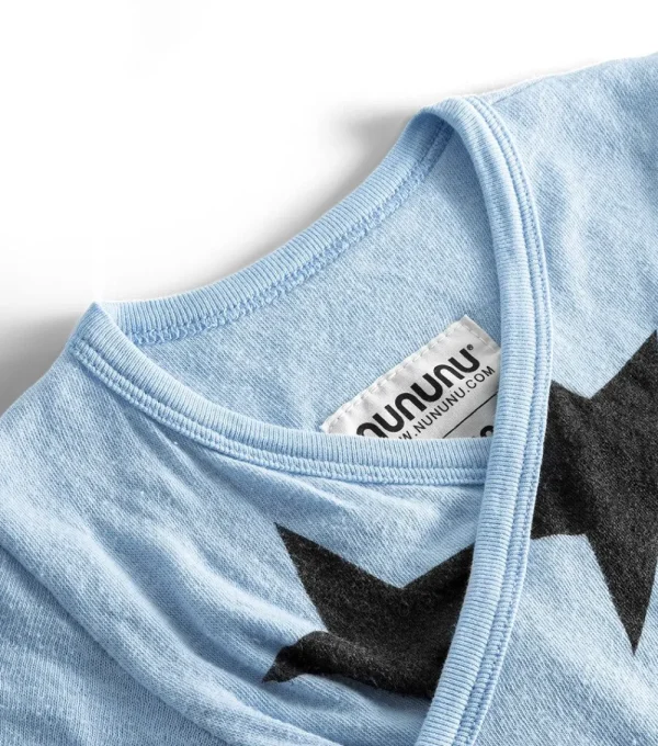 NUNUNU Soft Star Envelope Onesie