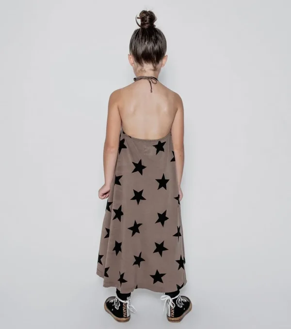 NUNUNU Star Collar Dress