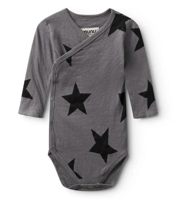 NUNUNU Star Envelope Onesie