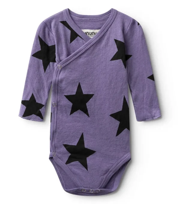 NUNUNU Star Envelope Onesie