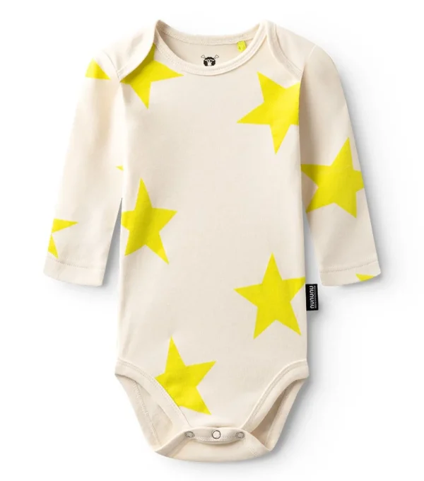 NUNUNU Star Onesie