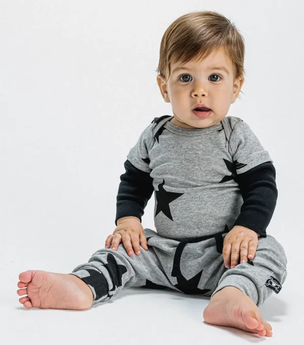 NUNUNU Star Onesie