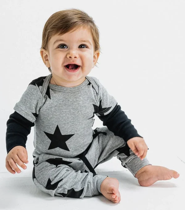 NUNUNU Star Onesie