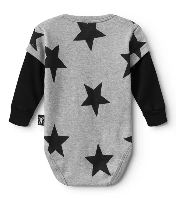 NUNUNU Star Onesie