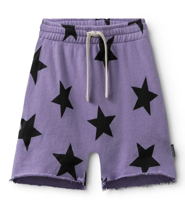 NUNUNU Star Rounded Shorts