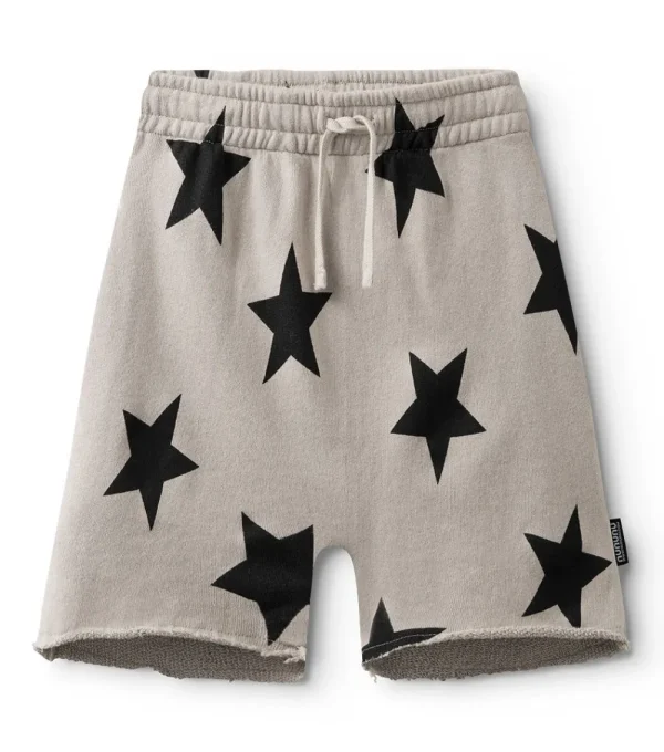 NUNUNU Star Rounded Shorts