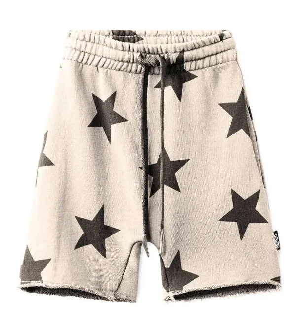 NUNUNU Star Rounded Sweatshorts