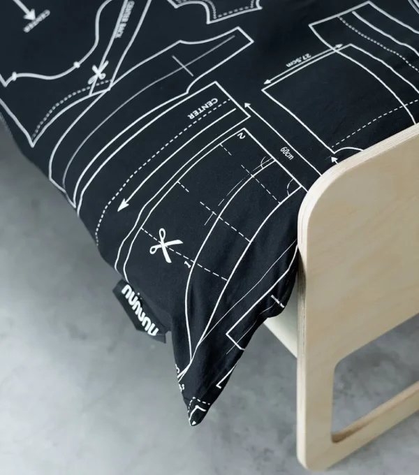 NUNUNU Super Soft Sewing Pattern Bedding Set