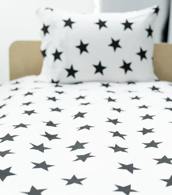 NUNUNU Super Soft Star Bedding Set