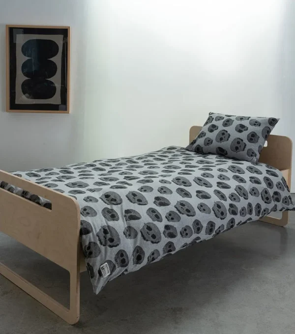 NUNUNU Super Soft Water Skull Bedding Set