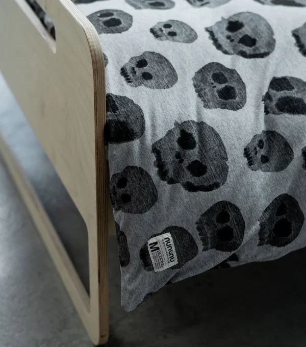 NUNUNU Super Soft Water Skull Bedding Set