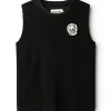 NUNUNU Terry Cloth Sleeveless Shirt