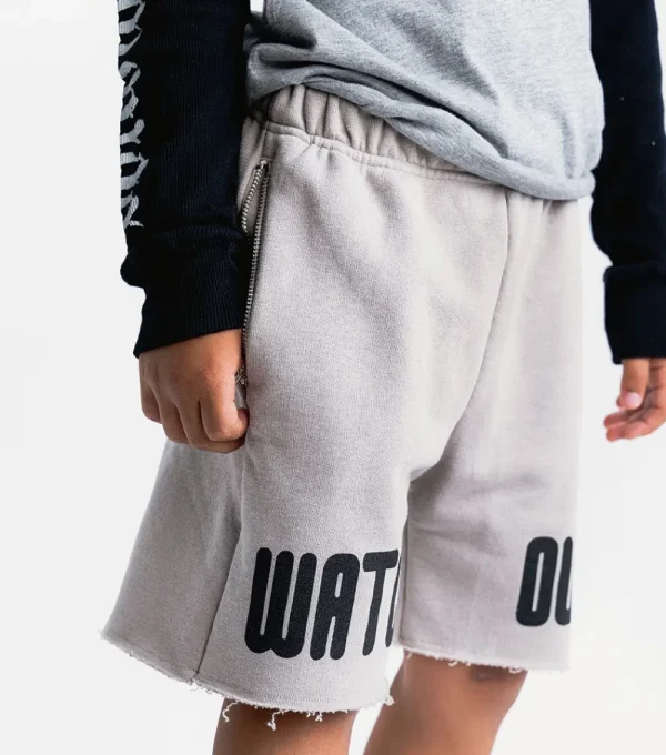 NUNUNU Watch Out Sweatshorts