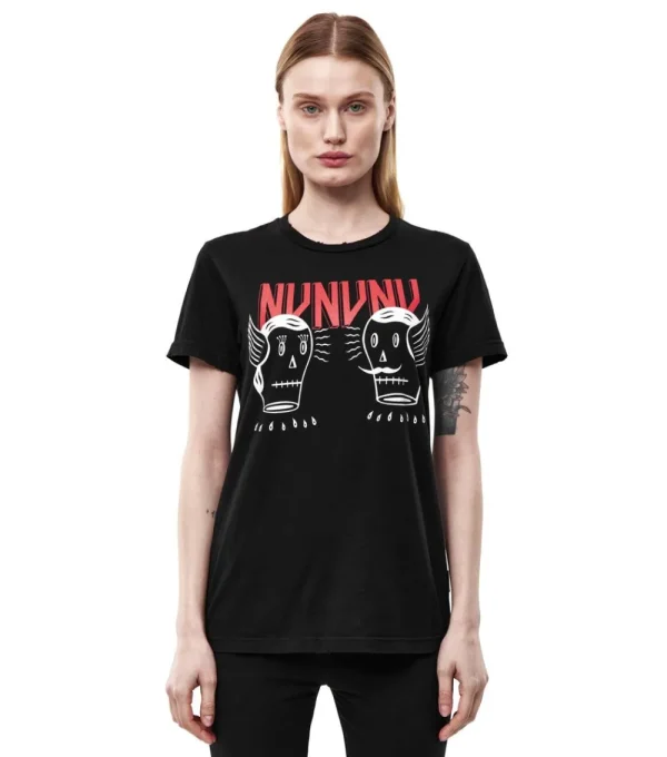 NUNUNU Women'S Drawing T-Shirt