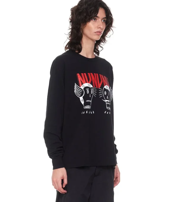 NUNUNU Women'S Id Long Sleeve Shirt